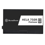 Silverstone hela 750r platinum modulær 750 watt strømforsyning (sort, 4x pcie)