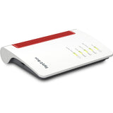 Fritz! box 4050 edition international router (hvid rød, mesh wi-fi)