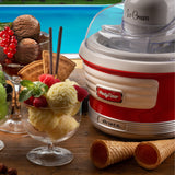 Ariete party time ismaskine 0643 00 (rød hvid)