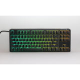 Ducky one 3 klassisk tkl rgb mekanisk tastatur (sort, us-layout (qwerty), cherry mx silent red, 80% (tkl), rgb lysdioder, double-shot pbt, hot-swappable, quack mekanik)