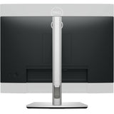 Dell p2225h 21.5 skærm (sort sølv, HDMI, skærmport, 3x USB-A, USB-B, USB-C)