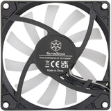 Silverstone air slimer 90 argb kabinet ventilator (sort, 92 x 92 x 15 mm, pwm)