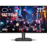 Cooler master ga27fc 27 gaming skærm (sort, 120 hz, vga, hdmi)