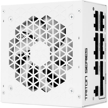 Silverstone triton 1000rz modulær 1000 watt strømforsyning (hvid, 1x 12v-2x6, 4x pcie)