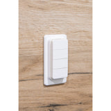 Shelly blu rc button 4 zb afstandsbediening (wit, bluetooth 5 (le), zigbee)