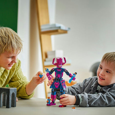 Lego superhelte vidunder 76316 fantastisk fire vs. galactus konstruktionsfigur