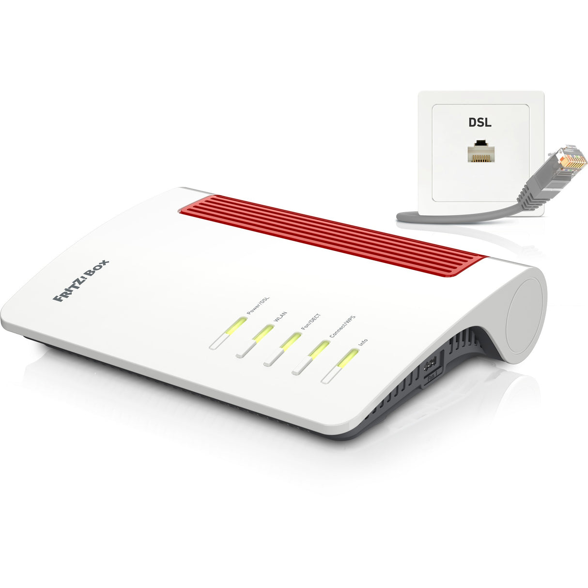 Fritz! box 7690 edition international mesh router (hvid)