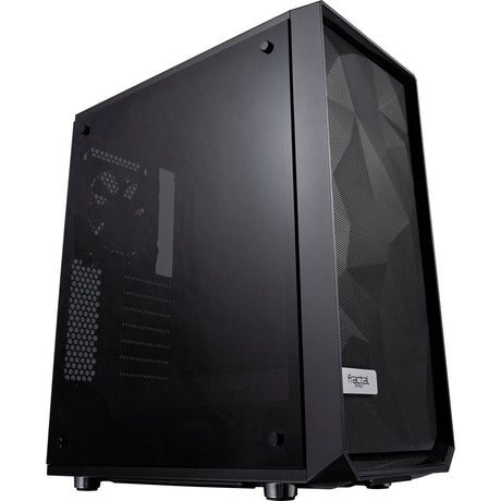 Fractal design meshify c midi tårnhus (sort | 2x USB-A | hærdet glas)