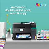 Epson ecotank et-4950 alt-i-en inkjetprinter (sort, fax, scanning, kopi, WiFi, inklusive op til 3 års blæk)