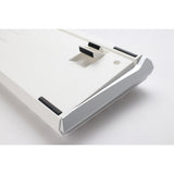 Ducky one 3 classic pure white, tastatur (hvid, us-layout, cherry mx blue, rgb led, double-shot pbt, hot-swappable, quack mekanik)