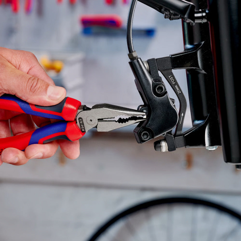 Knipex spidskombitænger kombinationstænger (rød blå)