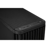 Asus proart pa401 wood edition - metalpanel midi tårnhus (sort | 2x USB-A | 1x USB-C)