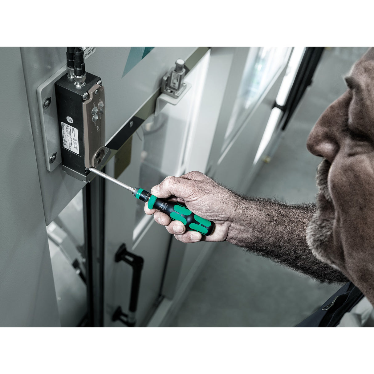 Wera kraftform kompakt 838 ra-r m sæt 1 bit sæt (sort grøn, 15 stk.)