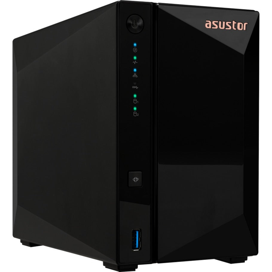 Asustor drivetor 2 pro gen2 nas (sort, usb)