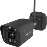 Foscam v5p, 3k 5mp dual-band wifi-kamera med lyd- og lysalarm (sort)