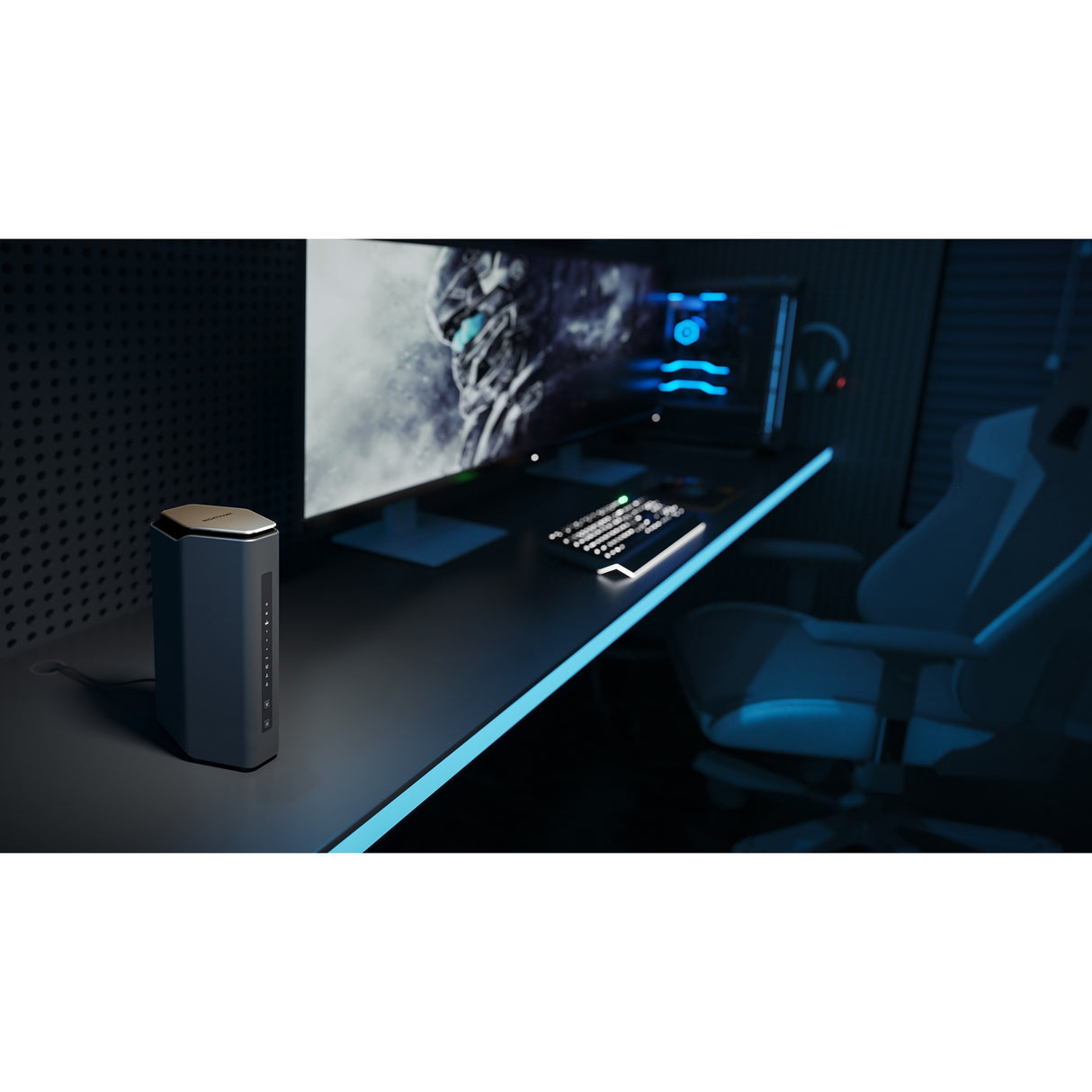 Netgear nighthawk wifi 7 router rs600 (sort)