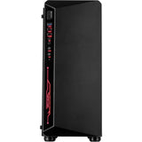 Inter-tech c-3 saphir midi tårnhus (sort | 3x USB-A | vindue)