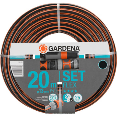 Gardena komfort flexslange 13 mm (1 2 ) (sort orange, 18034-20, 20 m)