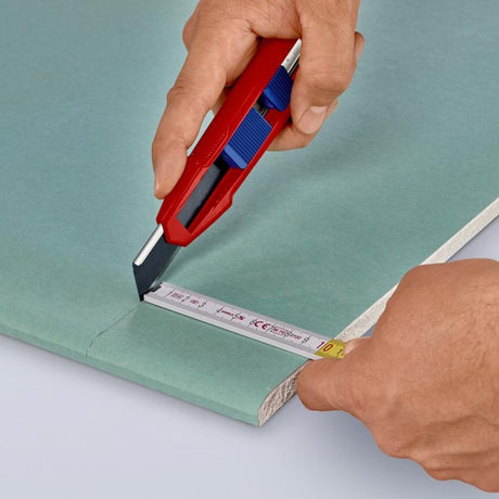 Knipex cutix universal knivboksskærer (rød blå, inkl. 2 knivblade)