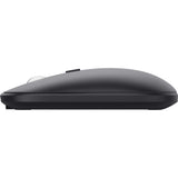 Trust Lyra multi-enhed trådløst tastatur mus skrivebordssæt (sort, amerikansk layout (QWERTY), saksekontakter, 65%, 800 - 1.600 dpi, 2,4 GHz USB, Bluetooth)