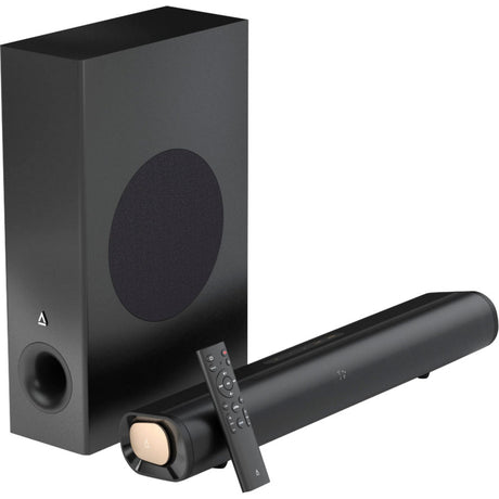Creative stage pro soundbar (sort, HDMI 2.0, Bluetooth, USB-lyd)