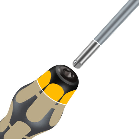 Wera 932 s 6 skruetrækkersæt kraftform + holder (sort gul, 6 stk.)