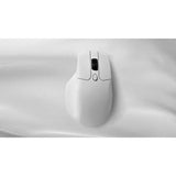 Keychron m6-a3 trådløs mus (hvid, 26.000 dpi, USB-C Bluetooth 5.1 2.4 GHz)