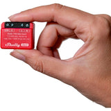 Shelly plus 13.00 mini gen3 relæ (rød sort, wifi)