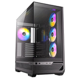 Antec c7 argb midi tårnhus (sort | 2x USB-A | 1x USB-C | hærdet glas)