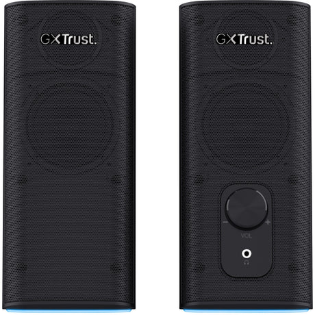 Trust GXT 612 Cetic PC-højttaler (sort, Bluetooth, RGB)
