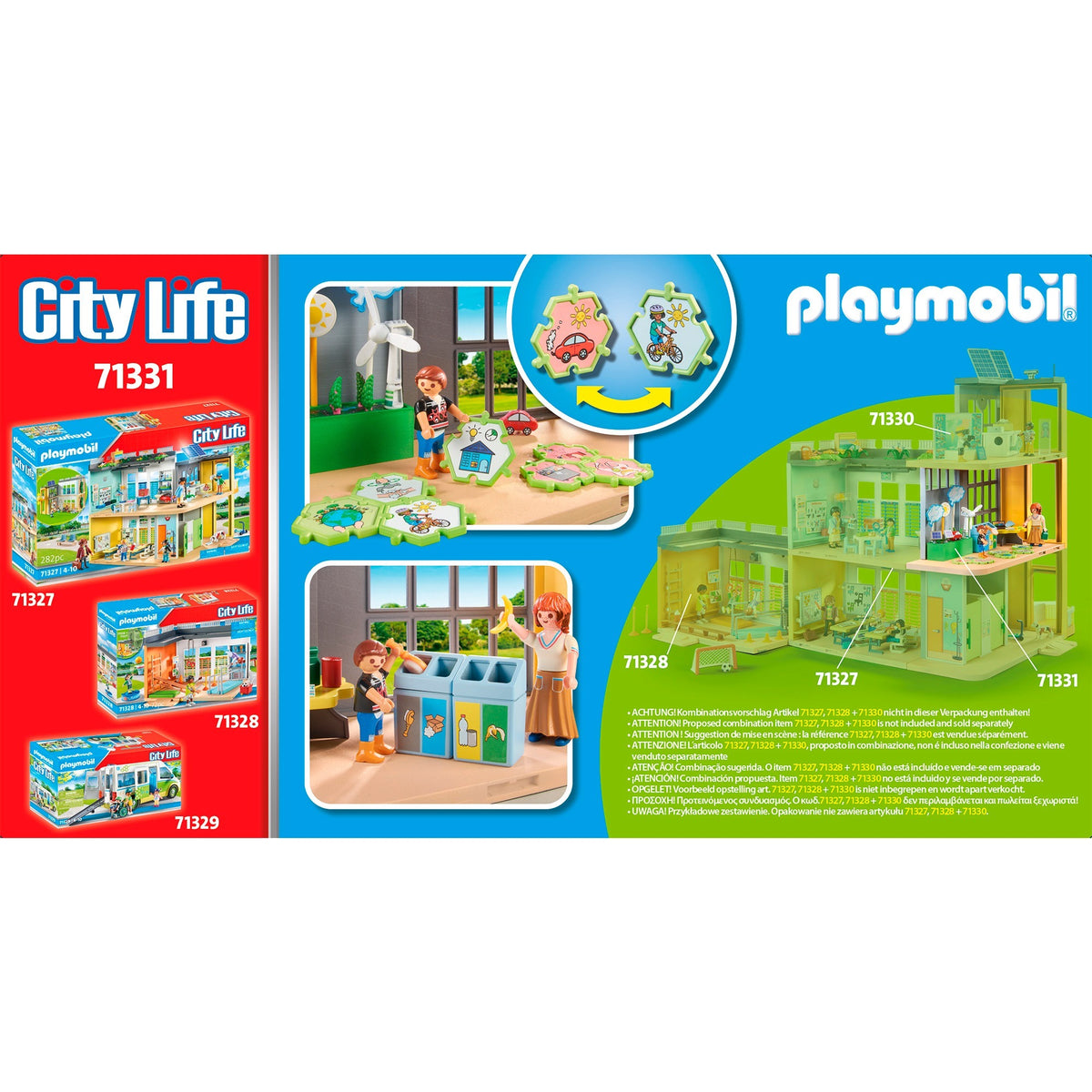 Playmobil byliv - ekspansion klimavidenskab byggelegetøj (71331)