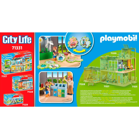 Playmobil byliv - ekspansion klimavidenskab byggelegetøj (71331)