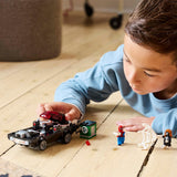 Lego® marvel spider-man vs. venoms klassiske bil - 76309