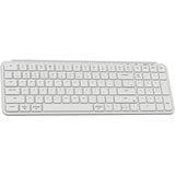 Keychron b2 pro-k8-tastatur (hvidt (mat), amerikansk layout (QWERTY), saksekontakter, 96%, ABS-taster, 2,4 GHz | Bluetooth | USB)