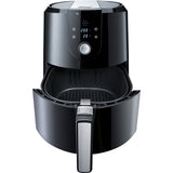 Steba HF 5000 XL varmluftsfrituregryde (sort rustfrit stål, 5,2 liter)