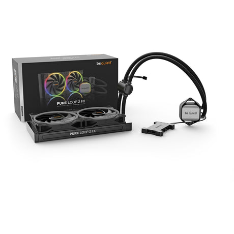 Vær stille! Pure Loop 2 FX 280 vandkøling (sort, 4-pin PWM blæserstik)