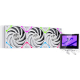 Xyz pc gear hydroview aio 360 vandkøling (hvid, argb, pwm)