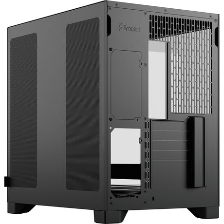 Fractal design pop 2 vision rgb midi tower behuizing (zwart | 1x usb-a | 1x usb-c | rgb | tempered glass)