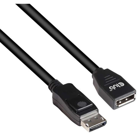 Club 3d displayport 1,4 hbr3 forlængerkabel 8k60hz m f forlængerkabel (sort, 2 meter, cac-1022)