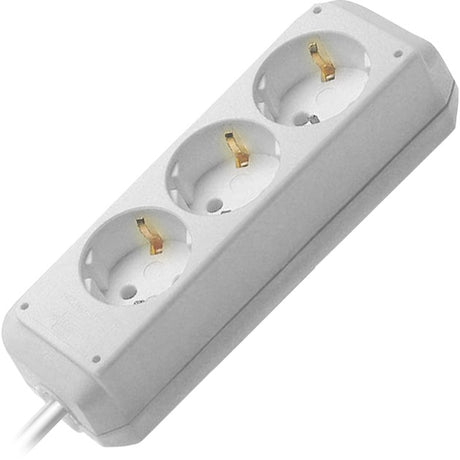 Brennerstuhl eco-line strømskinne 3-vejs hvid 1,5m h05vv-f 3g1,5