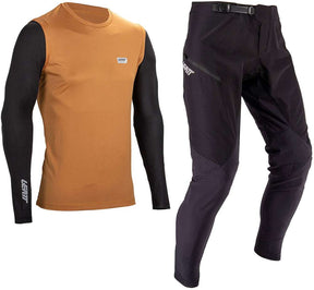 Leatt 1.0 ride kit - mtb langærmede jerseybukser