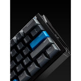 Iqunix ez60 magnetisk switch gaming tastatur (sort, us layout (qwerty), gateron star trail, 60%, rgb, double shot pbt keycaps)