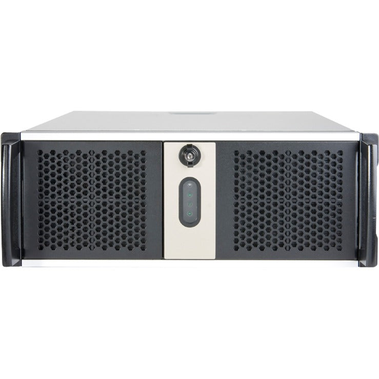 Chenbro rm42300 rackhus (sort sølv | 2x USB-A 3.2 (5 Gbit s))