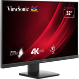 Viewsonic vg3208-4k 32 skærm (sort (mat), 2x hdmi | 1x displayport | hdr10)