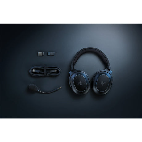 Razer barracuda x chroma over-ear gaming headset (sort, USB dongle, Bluetooth)