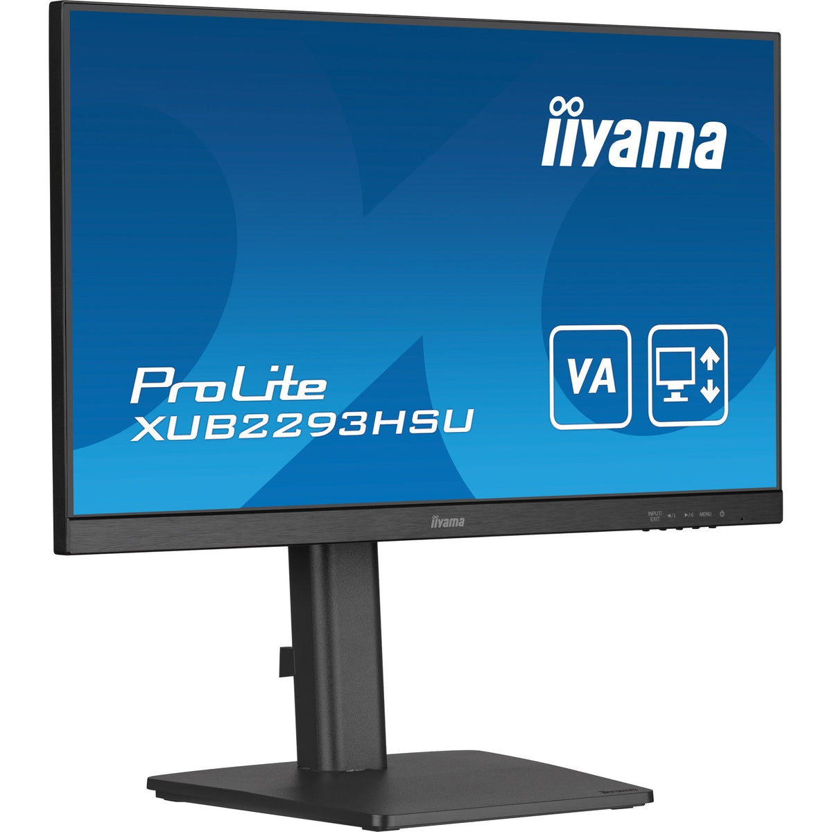 Iiyama prolite xub2293hsu-b7 21.5 skærm (sort, HDMI, skærmport, 2x USB-A, USB-B)