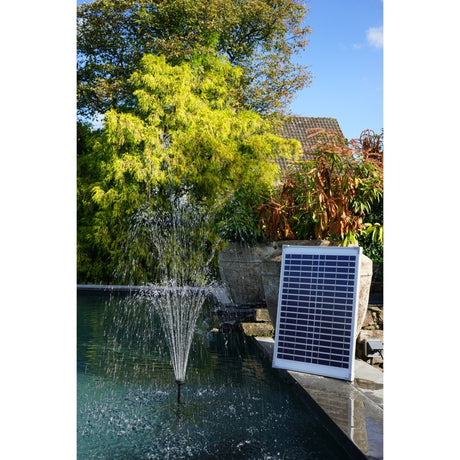 Ubbink solarmax 1000 pumpe (sort, inkl. solpanel, pumpe)
