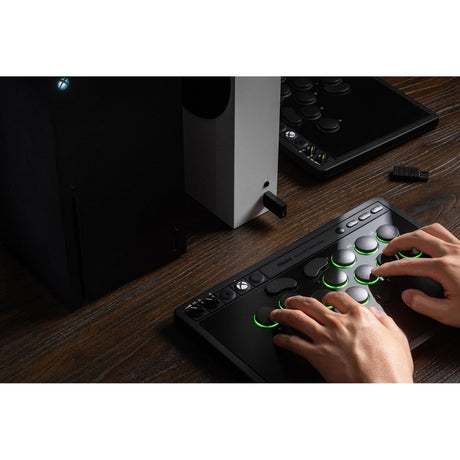 8bitdo arcade controller til xbox (sort, 2,4 ghz usb, xbox series x|s, xbox one, pc)