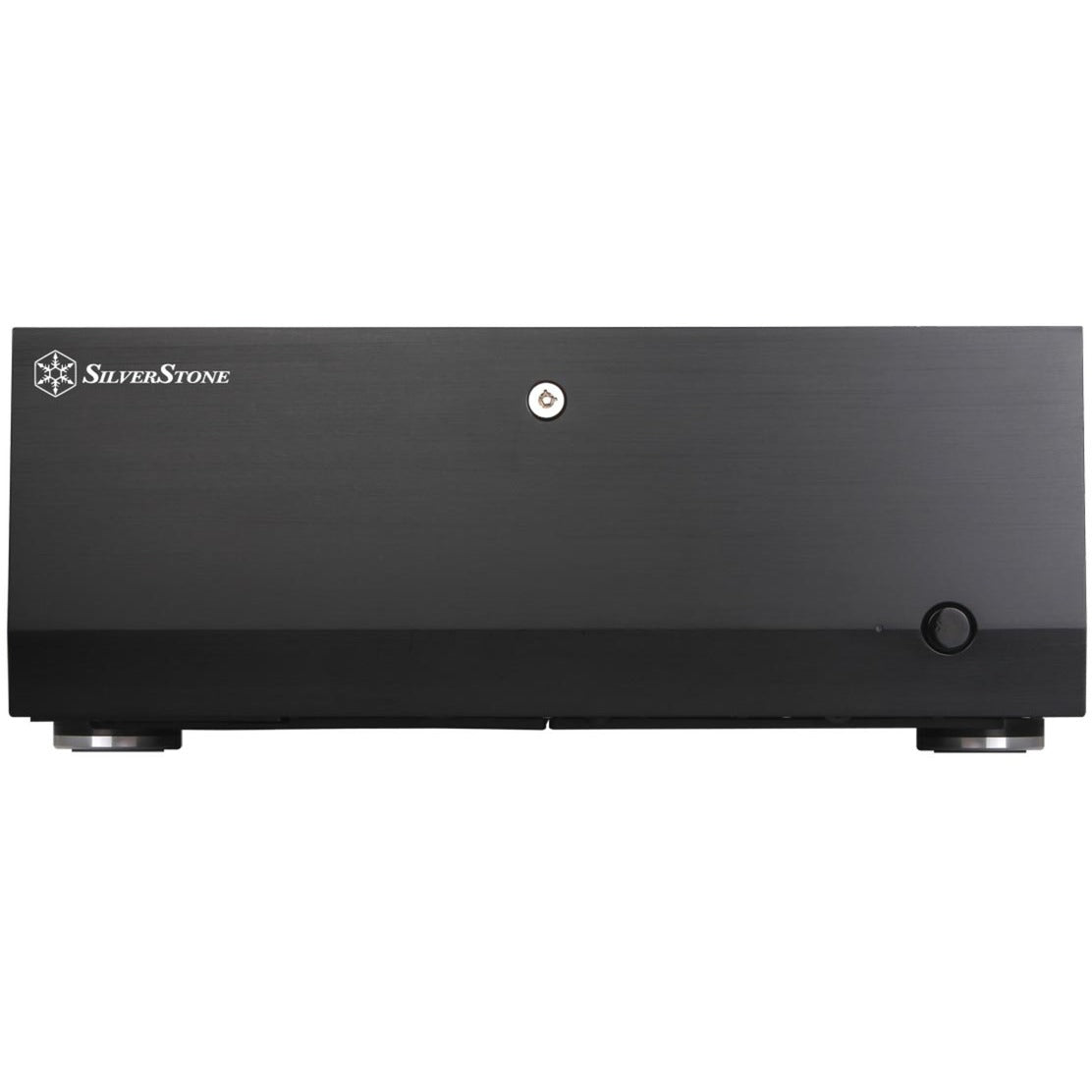 Silverstone SST-GD07B-C HTPC-hus (sort | 1x USB-A | 1x USB-C)