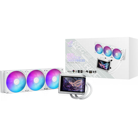 Asus rog ryuo iv 360 argb white edition waterkoeling (wit)